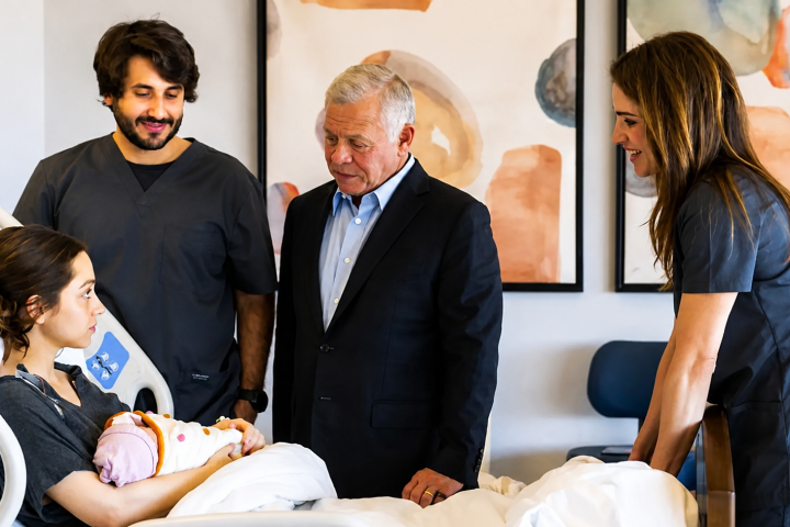 Jordan’s Royal Court Announces Birth of Princess Iman’s Twin Daughters