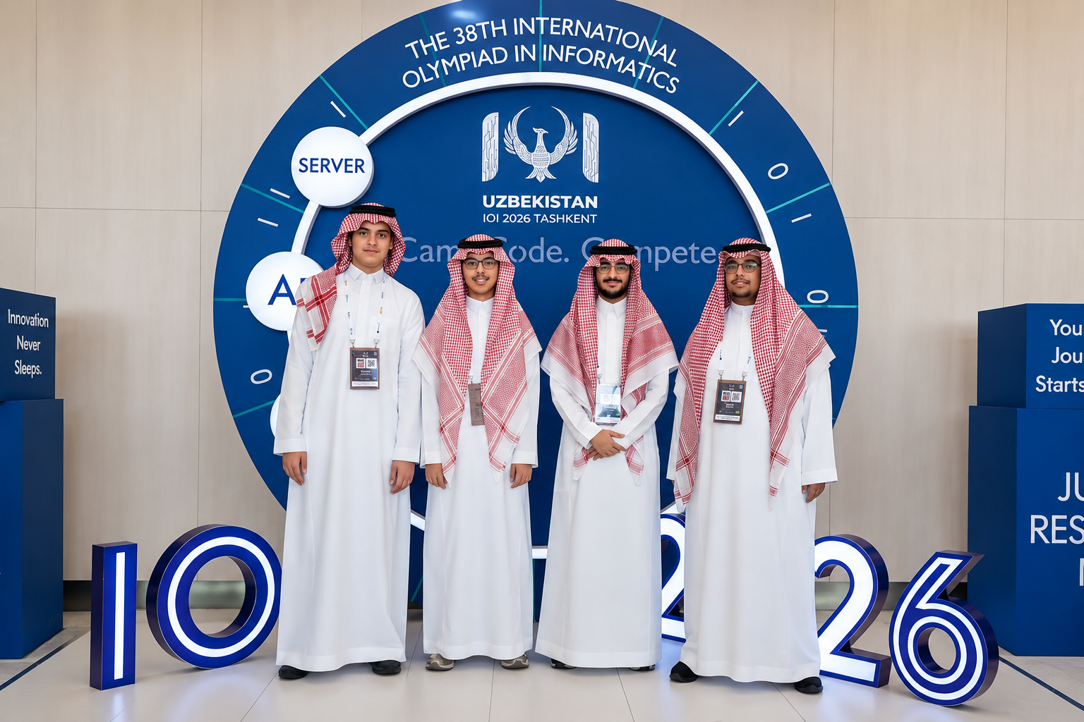 Saudi Arabia Wins 3 Awards at the 2026 International Olympiad in Informatics