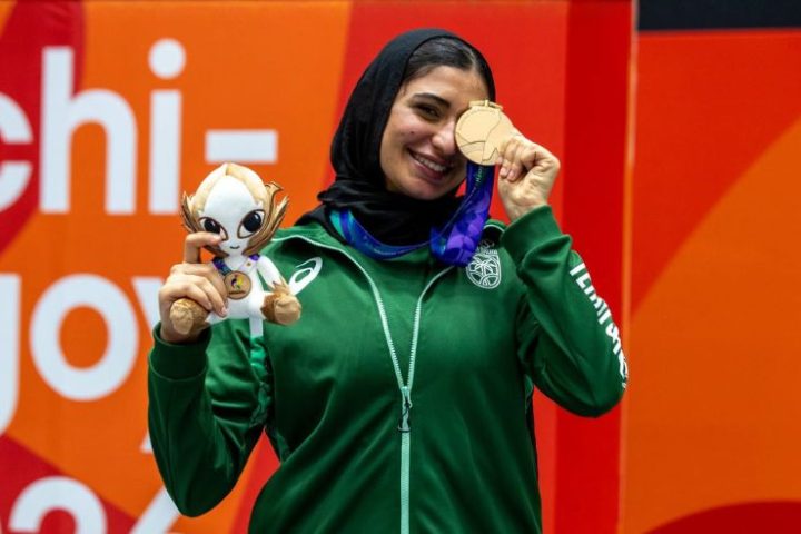 Dina Mustafa is first Saudi woman to win a medal at the Asian Games