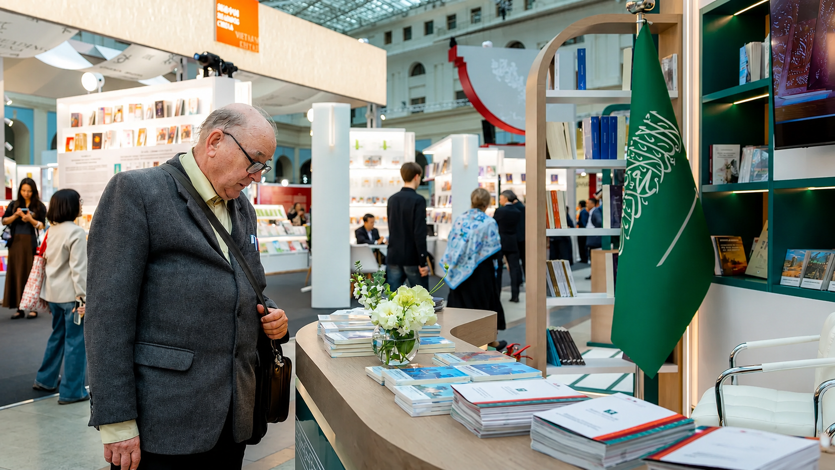 Saudi Arabia Showcases Its Literary and Cultural Diversity at Moscow International Book Fair
