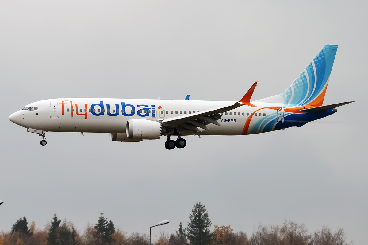 flydubai Boeing 737 MAX aircraft