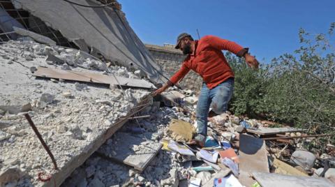 إسرائيل-تقصف-«معقل-حزب-الله»-وسط-سوريا