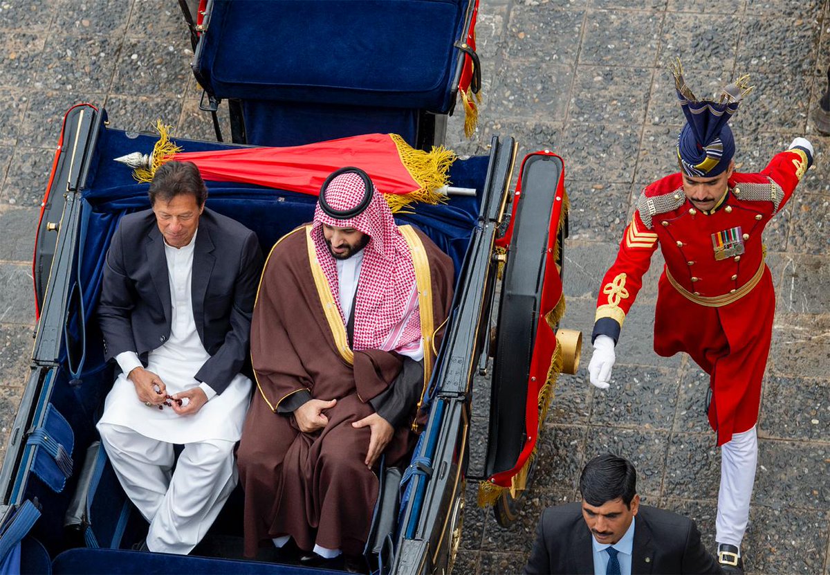 الأمير محمد بن سلمان يؤكد دعم المملكة لباكستان والعمل على تعزيز العلاقات
