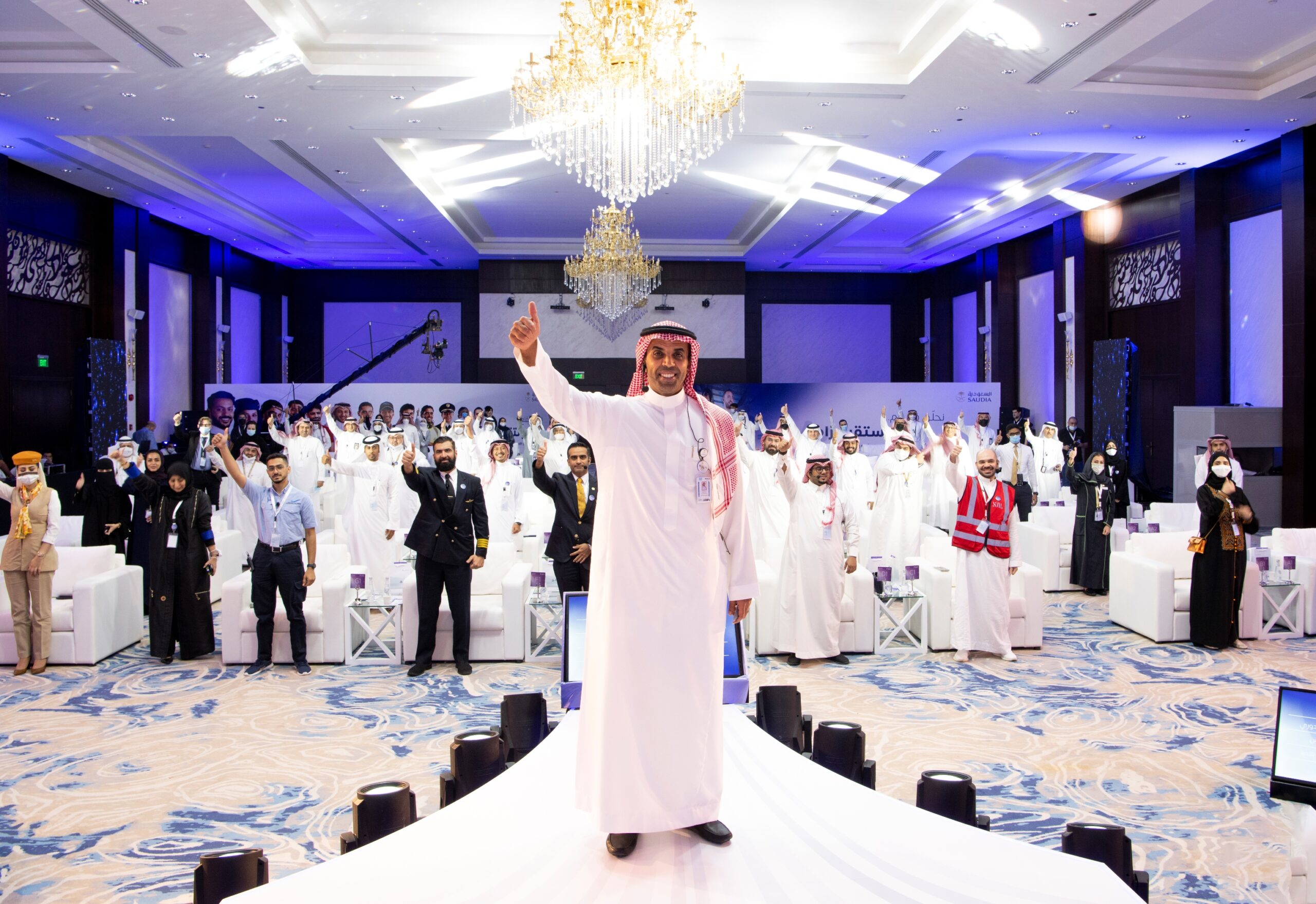 مجموعة الخطوط السعودية تشارك في مؤتمر مستقبل الطيران