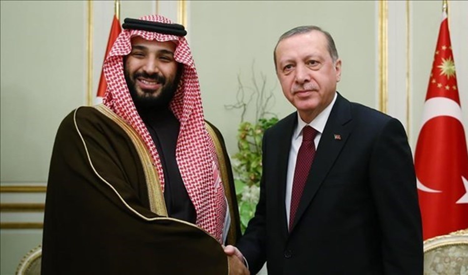 أردوغان يهنئ الأمير محمد بن سلمان بنجاح موسم الحج