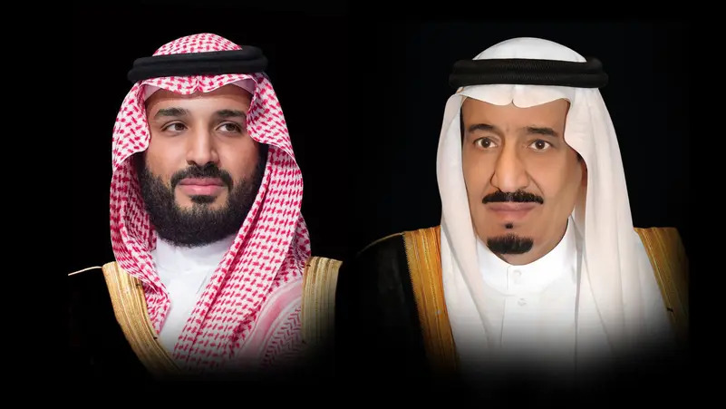 برقية عزاء من الملك سلمان وولي العهد لرئيس وزراء اليابان