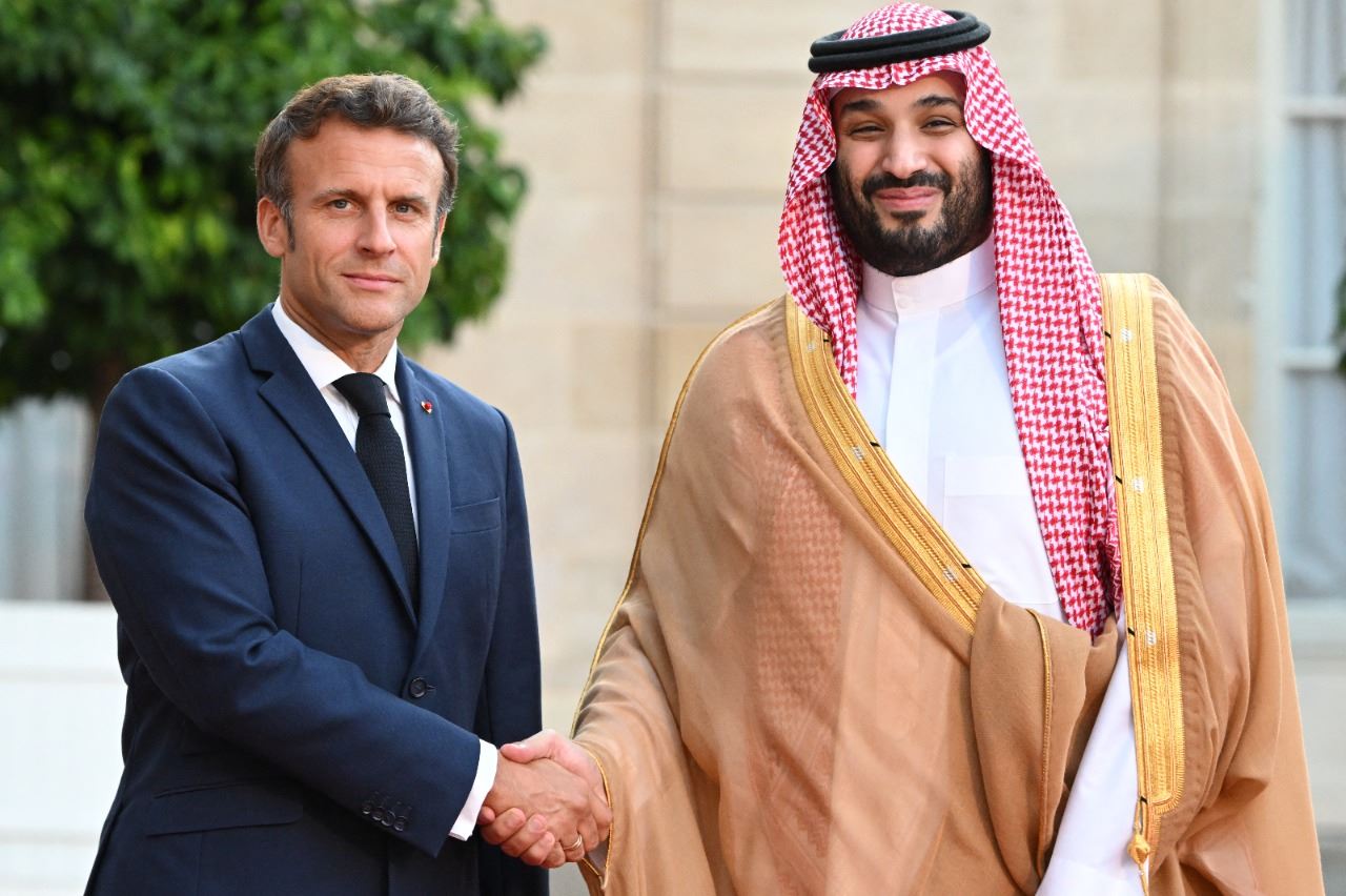 بيان ختامي مشترك لزيارة ولي العهد السعودي لفرنسا