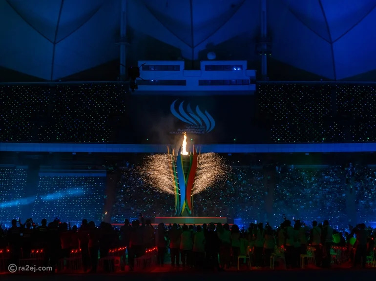 إقامة حفل افتتاح مذهل مع انطلاق الألعاب السعودية 2022 رسميًا