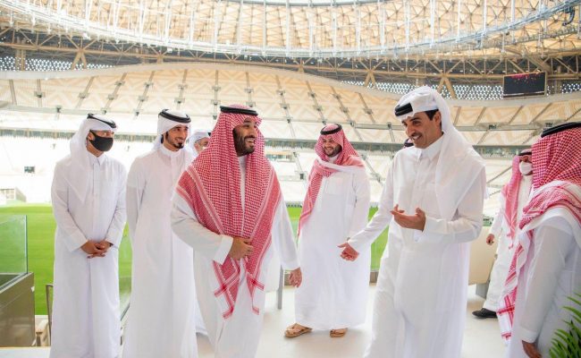 سمو ولي العهد يصل الدوحة لافتتاح كأس العالم