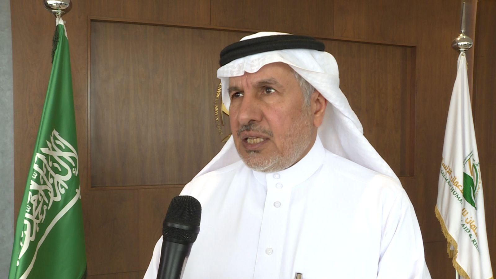 عبدالله بن عبدالعزيز الربيعة رئيس مركز الملك سلمان للإغاثة والأعمال الإنسانية