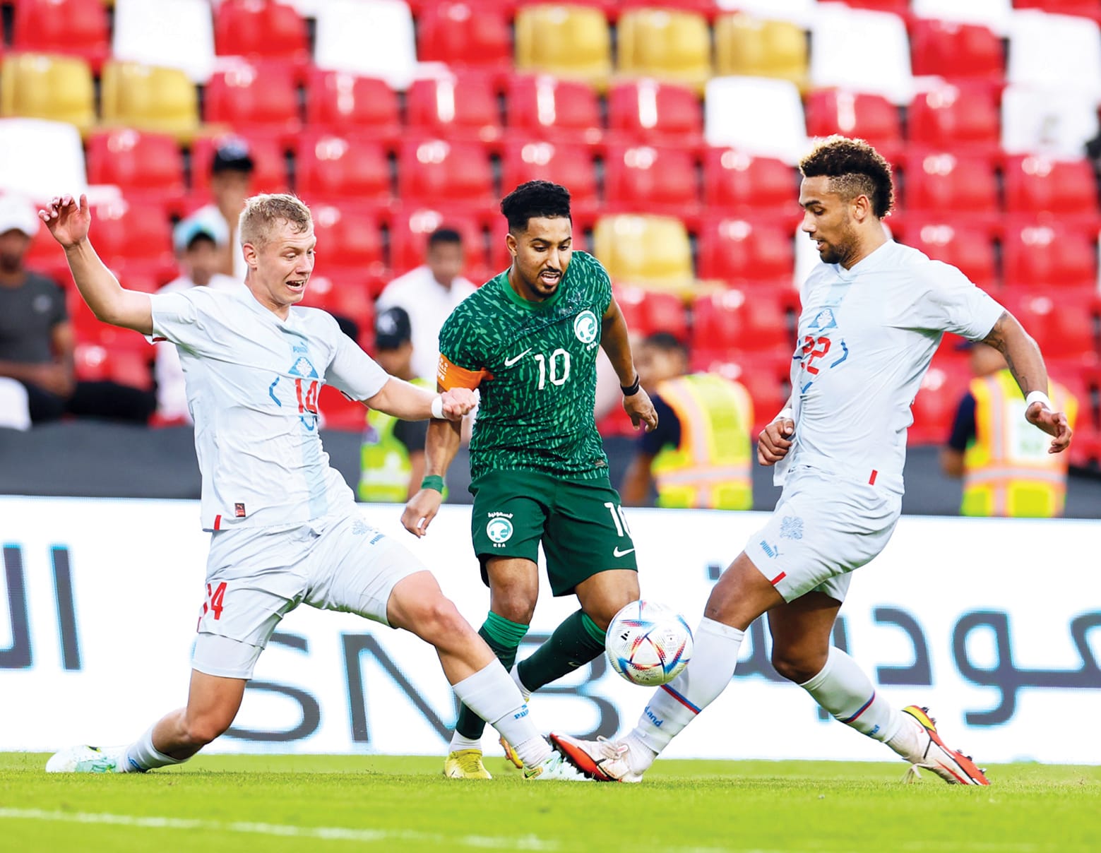 فوز المملكة 1-0 على أيسلندا في أبو ظبي