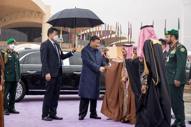 الرئيس الصيني يغادر المملكة بعد زيارة ناجحة