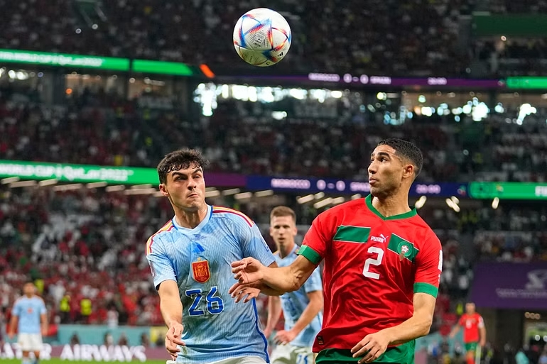 تأهل المغرب كأول منتخب عربي لربع نهائي كأس العالم