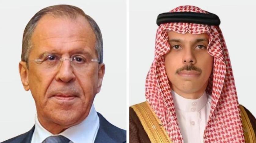 وزيرا خارجية السعودية وروسيا يبحثان تطورات الأزمة الأوكرانية