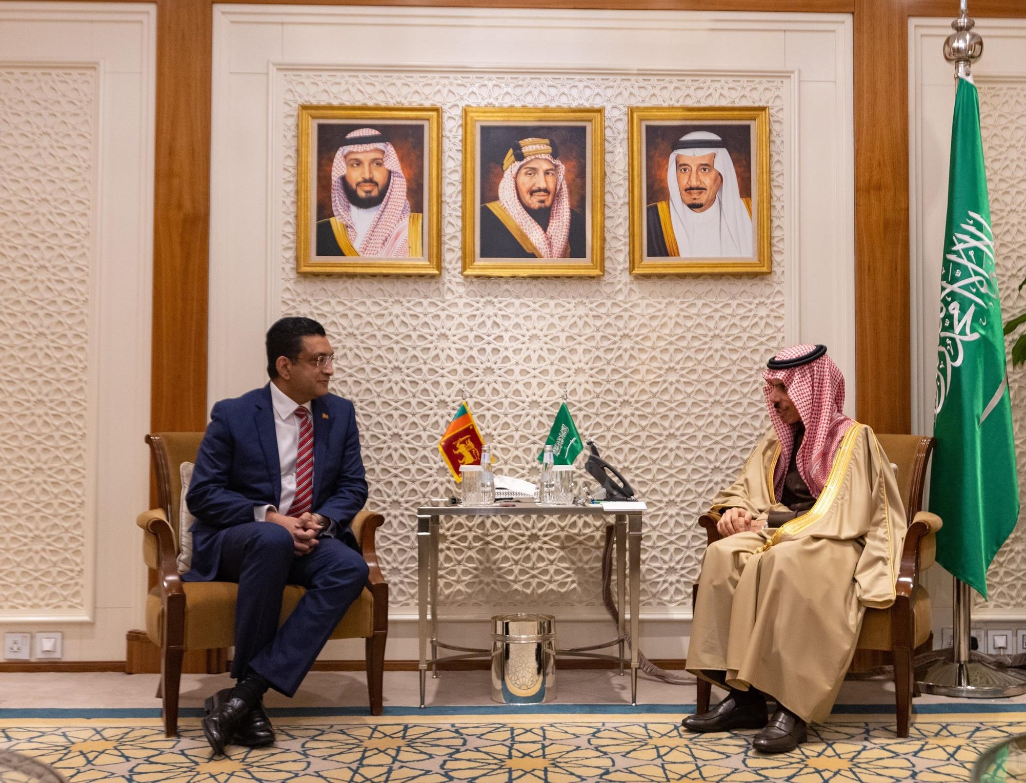 وزير خارجية سريلانكا في زيارة رسمية للمملكة