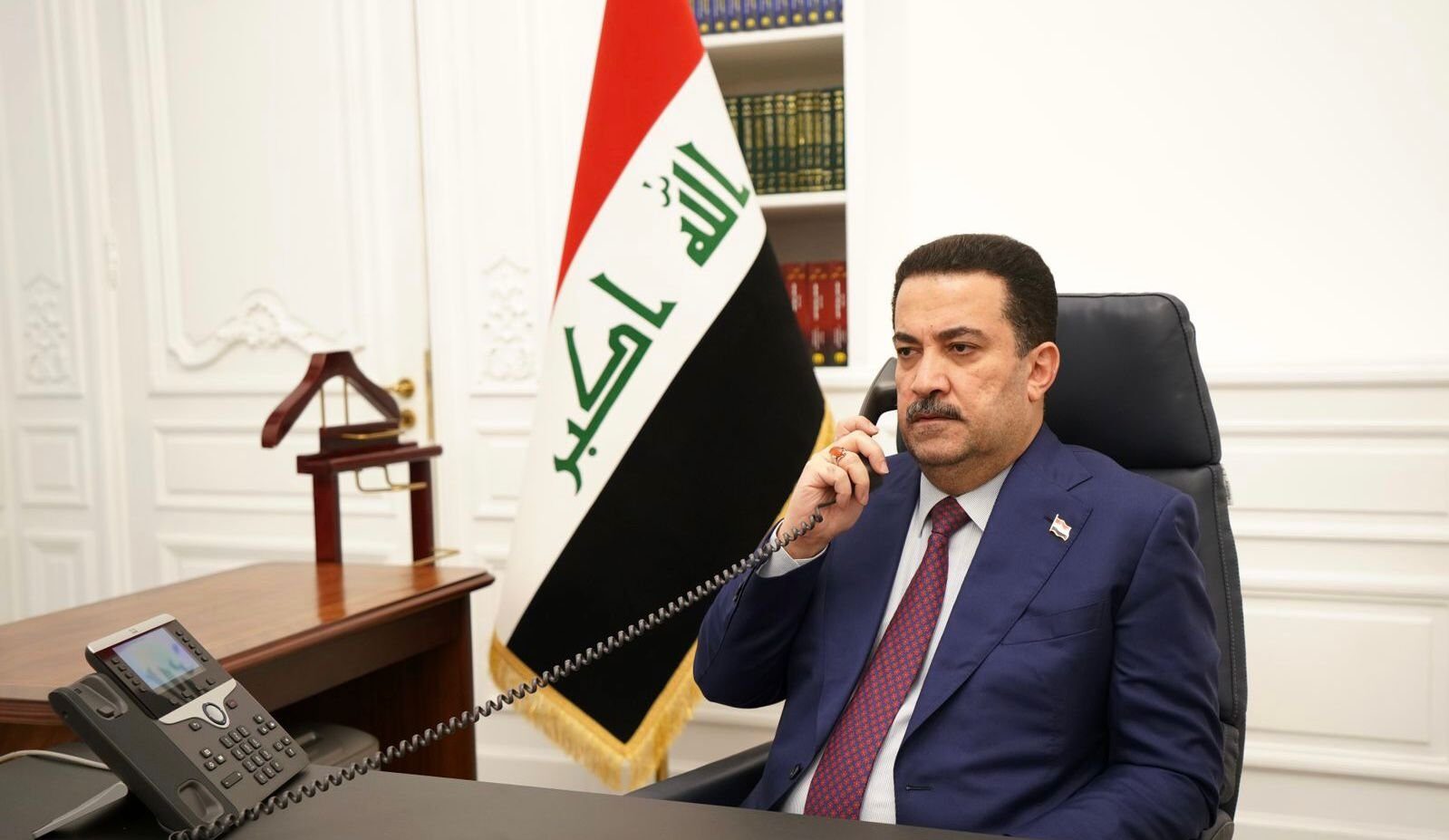 ولي العهد يبحث مع رئيس الوزراء العراقي سبل التعاون