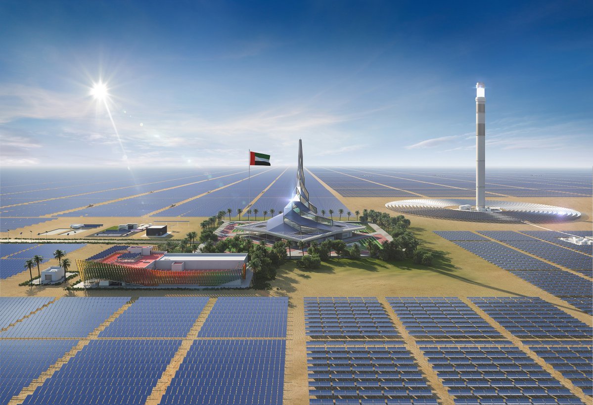 إنجاز هائل في مجال الطاقة: مشروع شمسي ضخم يرفع راية الاستدامة في دبي