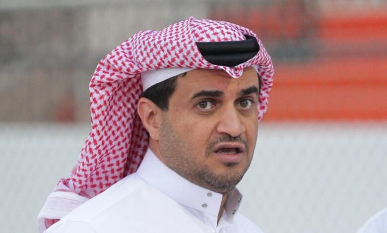 خالد البلطان رئيس إدارة نادي الحزم السعودي