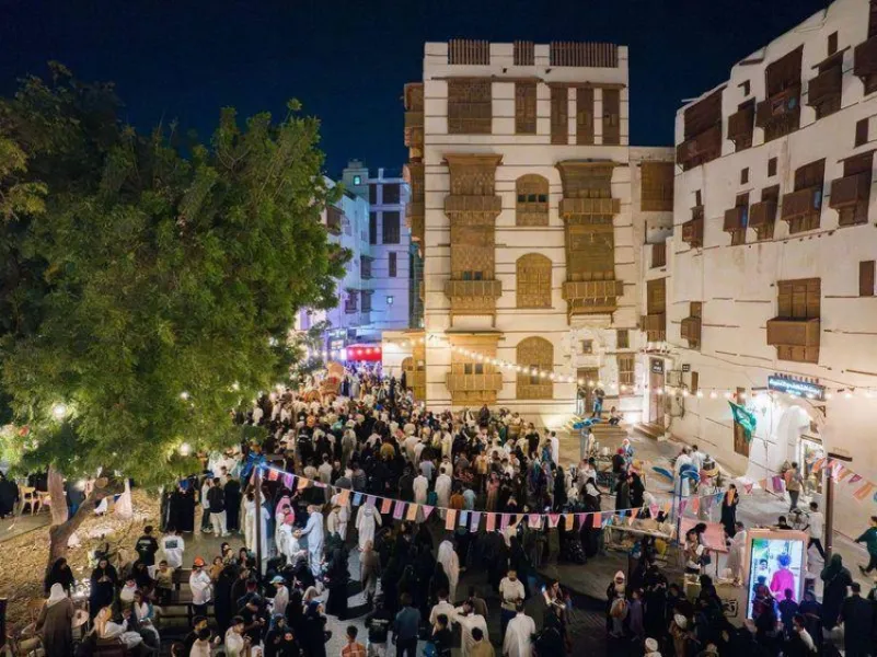 منطقة جدة التاريخية تستقبل أكثر من مليون زائر منذ حلول رمضان