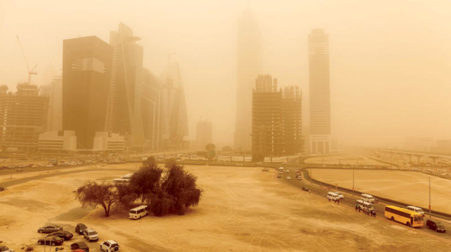 انخفاض بحالات الغبار والعواصف الرملية بنسبة 90% في المملكة