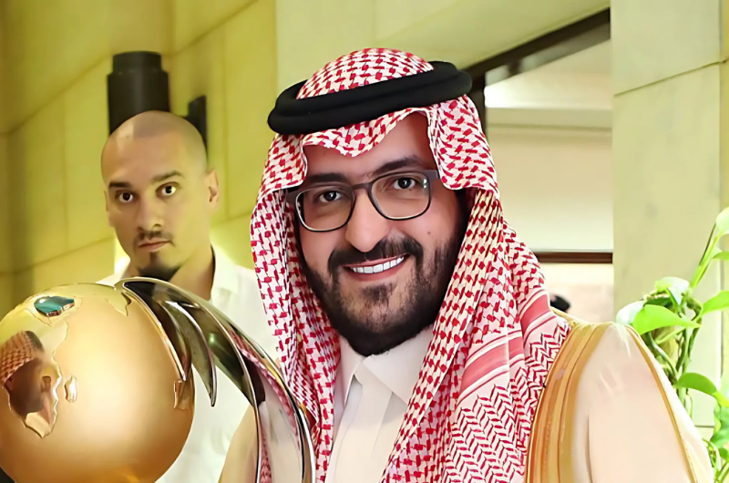 سعود السويلم رجل الأعمال ورئيس نادي النصر سابقا