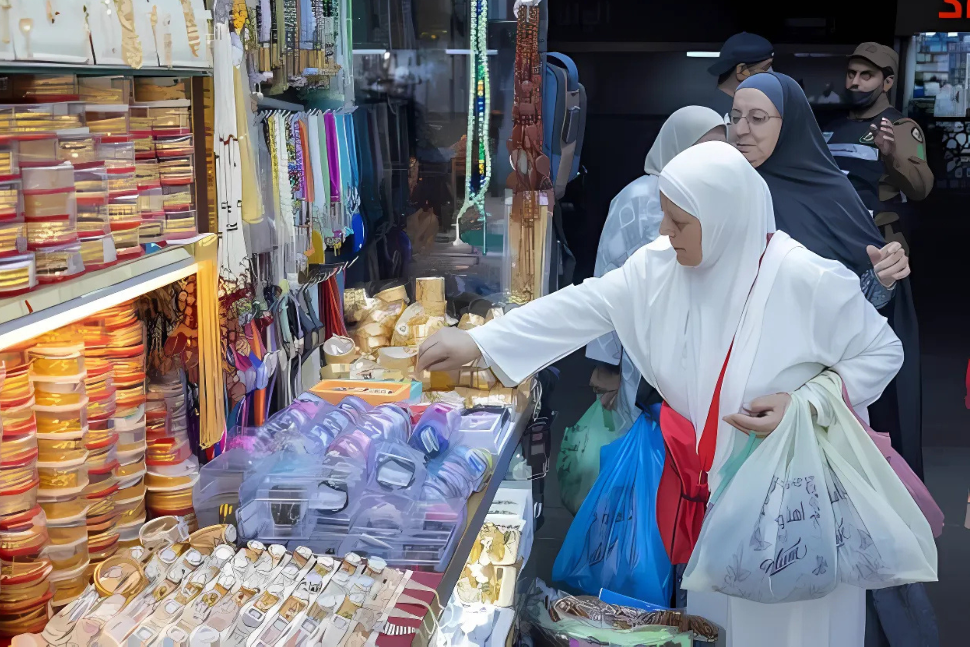 الحجاج يختتمون رحلتهم الروحية بالهدايا والتذكارات قبل العودة إلى أوطانهم