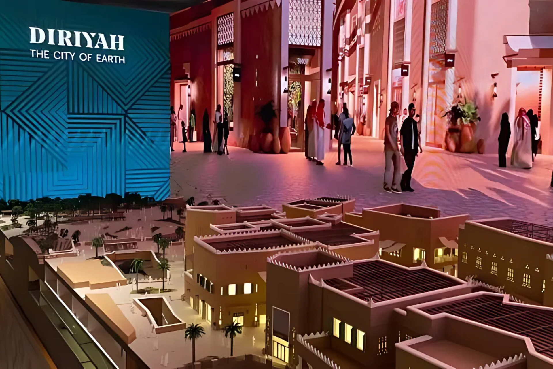 منزل الدرعية يُعرّف لندن على جوهرة المملكة مدينة الأرض