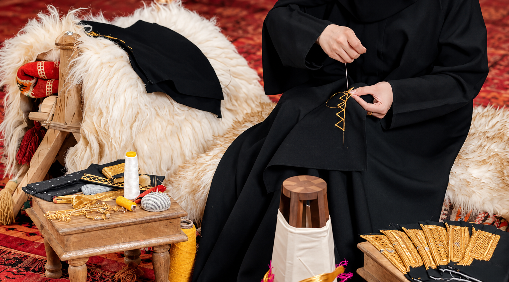 من زخارف جدة التاريخية إلى تطريز البشت.. «ورث» يفتح أبواب 8 فنون تقليدية سعودية للتعلم الذاتي
